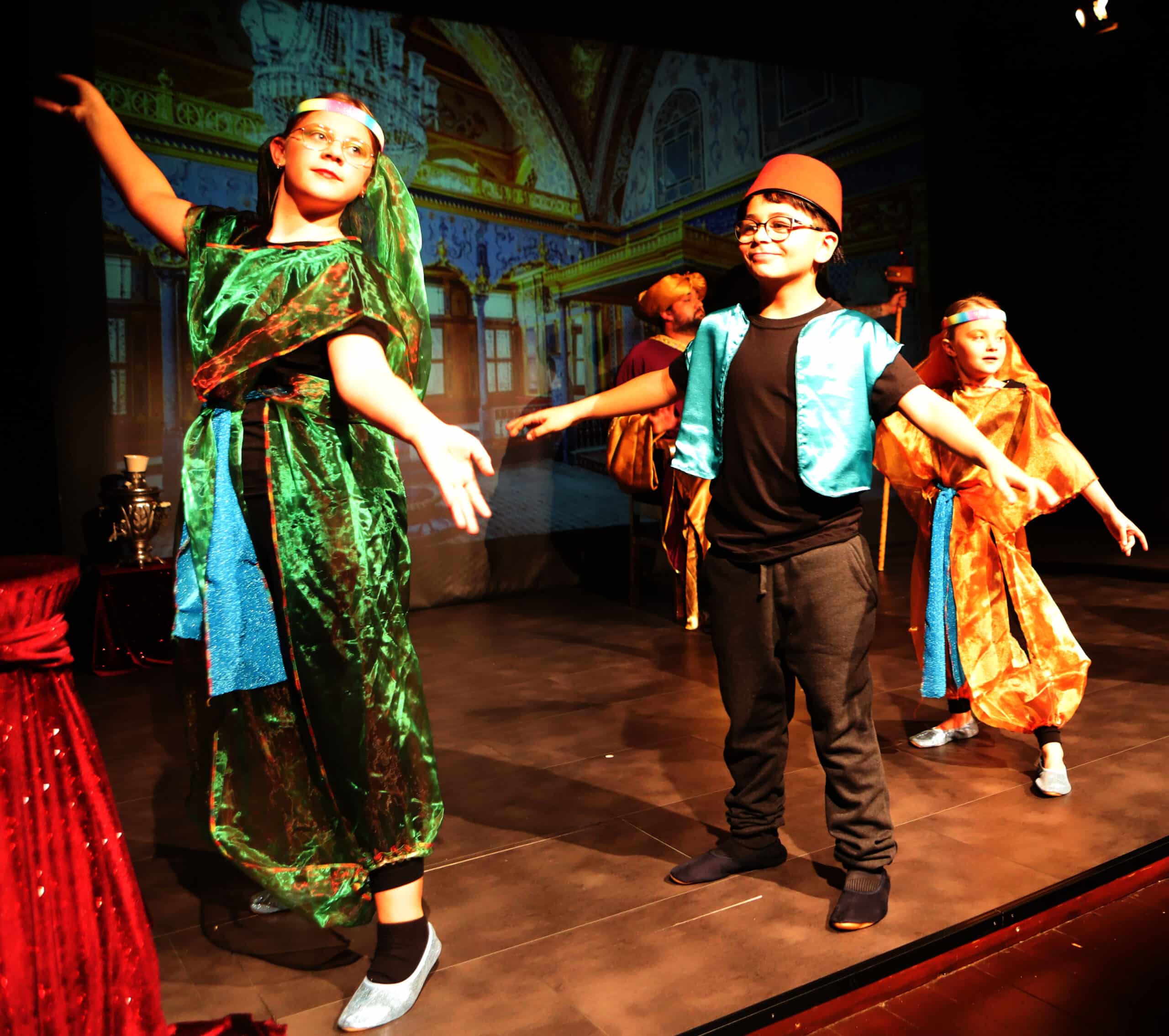 Aladin und die Wunderlampe - Aufführung im Sasse-Theater