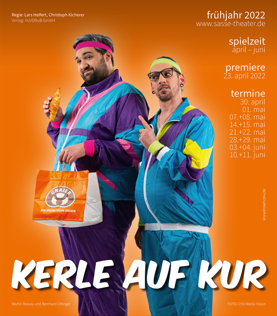 Sasse Plakat: Kerle auf Kur