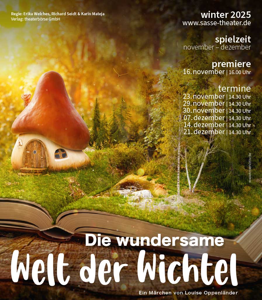 Sasse-Theater Heidenheim – Die wundersame Welt der Wichtel – Winter 2025